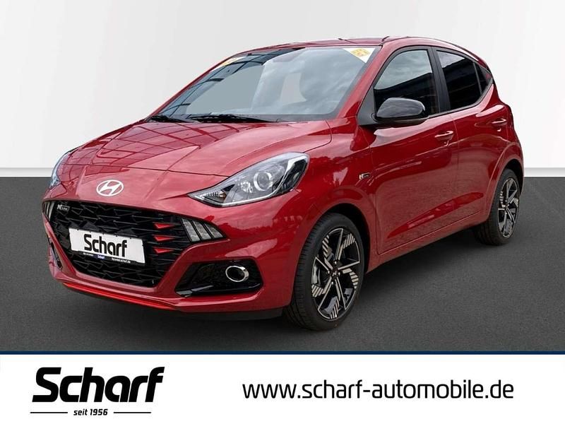 Schwarz Neu 2025 Hyundai i10 N Line Kleinwagen | 19.890 € (Fairer Preis) - Bild 1/3