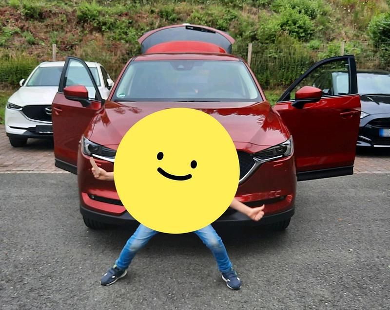 Gebraucht Mazda CX-5 165 PS (121 kW) 2018 Rot SUV