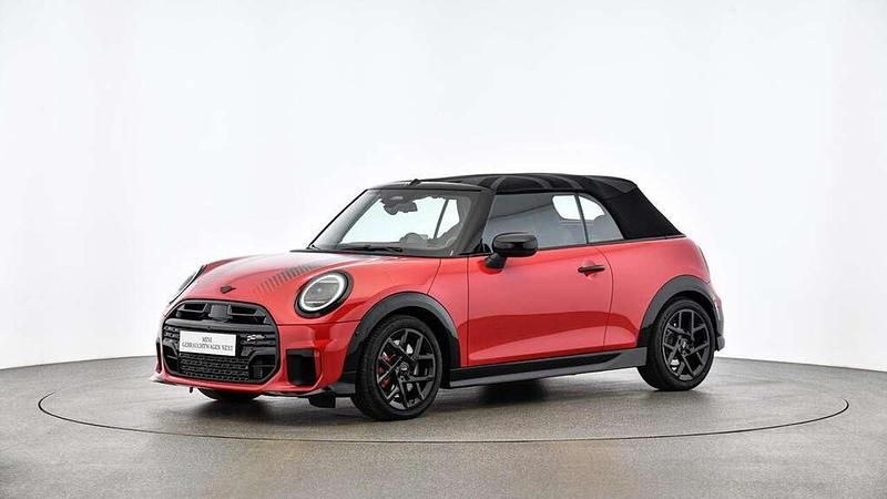 Rot Gebraucht 2024 Mini John Cooper Works Cabriolet Cabrio | 43.391 € (Teuer) - Bild 1/4