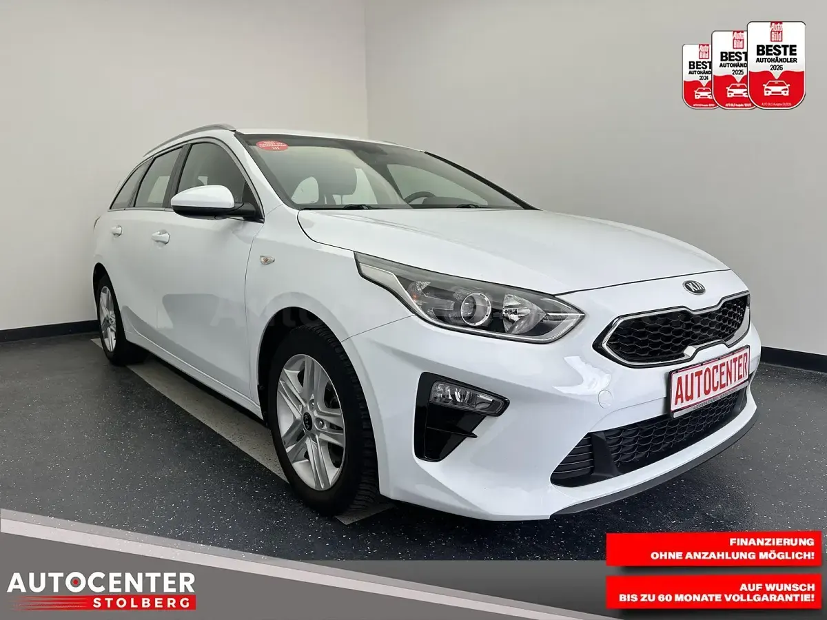 Gebraucht Kia Ceed Vision 160 PS (117 kW) 2021 Weiß Kleinwagen