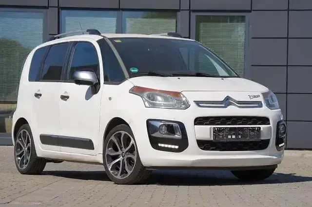 Gebraucht Citroën C3 Picasso SELECTION 114 PS (83 kW) 2014 Lack weiss banquise/deckende l Van / Kleinbus