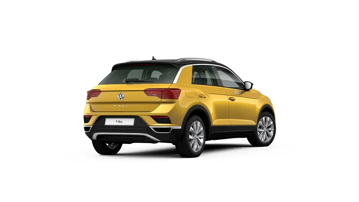 Gebraucht VW T-Roc Style 116 PS (85 kW) 2018 Gelb SUV