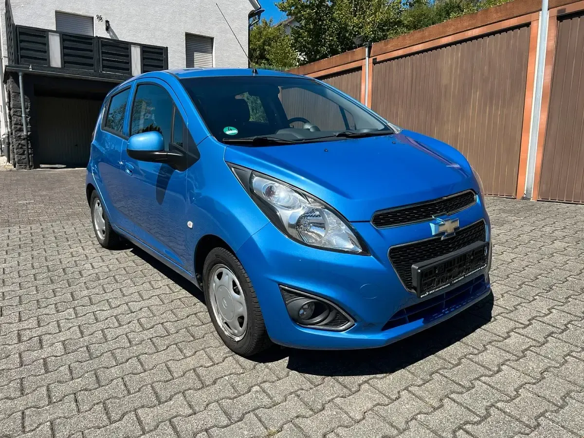 Gebraucht Chevrolet Spark LT 68 PS (50 kW) 2013 Blau Kleinwagen