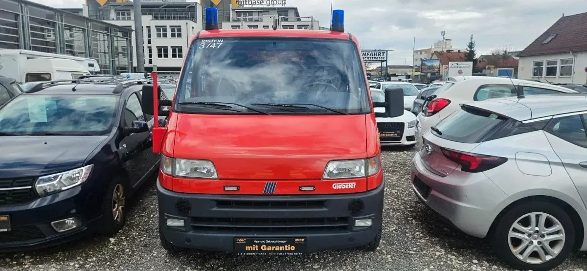 Gebraucht Fiat Ducato 109 PS (80 kW) 1996 Rot Van