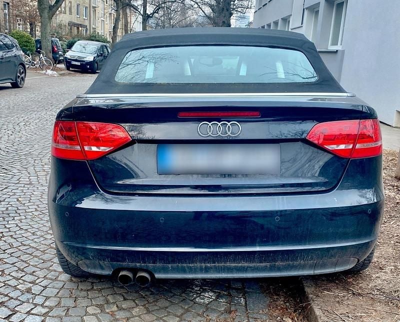 Gebraucht Audi A3 Cabriolet S-Line 150 PS (110 kW) 2011 Schwarz Cabrio