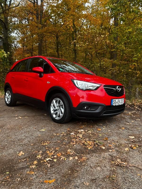 Gebraucht Opel Crossland X Edition 110 PS (80 kW) 2018 Rot SUV