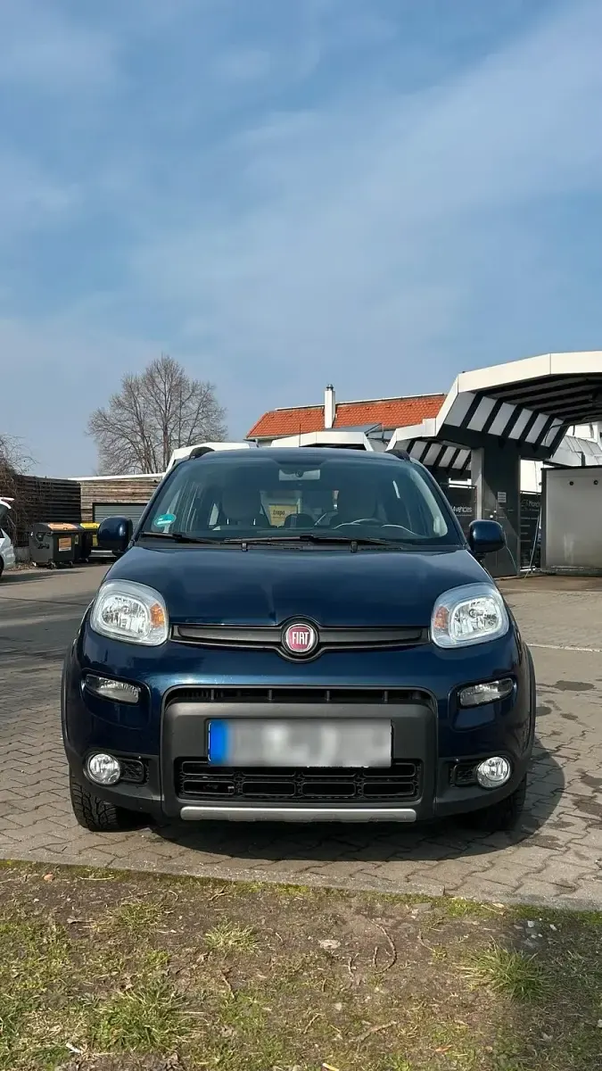 Gebraucht Fiat Panda 4x4 Rock 86 PS (63 kW) 2014 Blau Kleinwagen