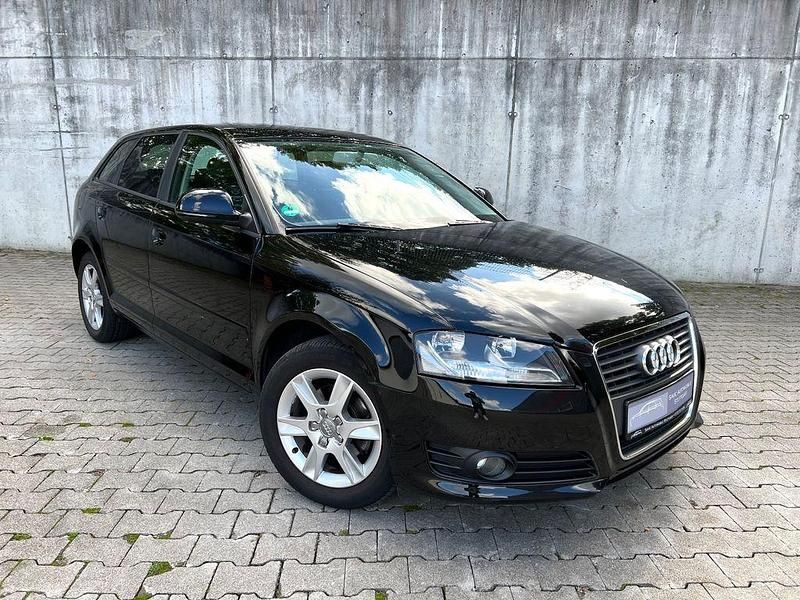 Schwarz Gebraucht 2009 Audi A3 Sportback Comfort Kleinwagen | 6.980 € (Guter Preis) - Bild 1/4