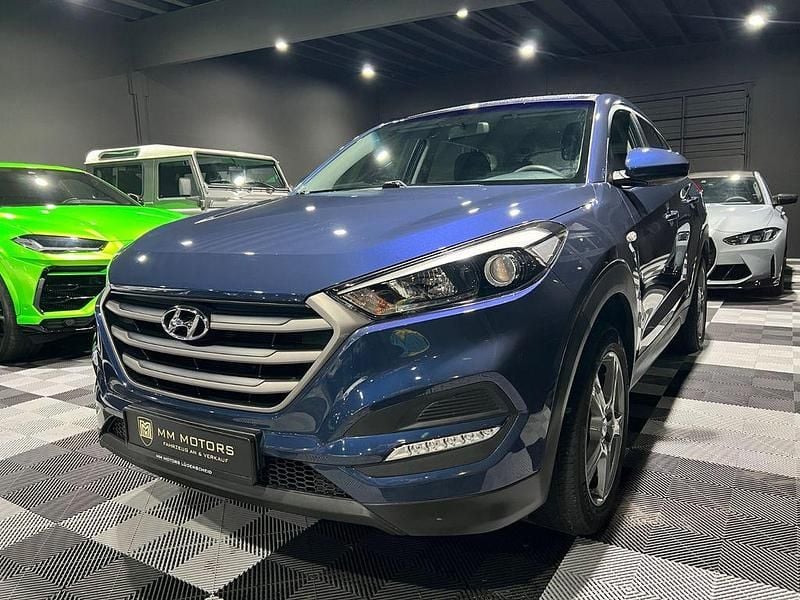 Gebraucht Hyundai Tucson Classic 132 PS (97 kW) 2017 Blau SUV