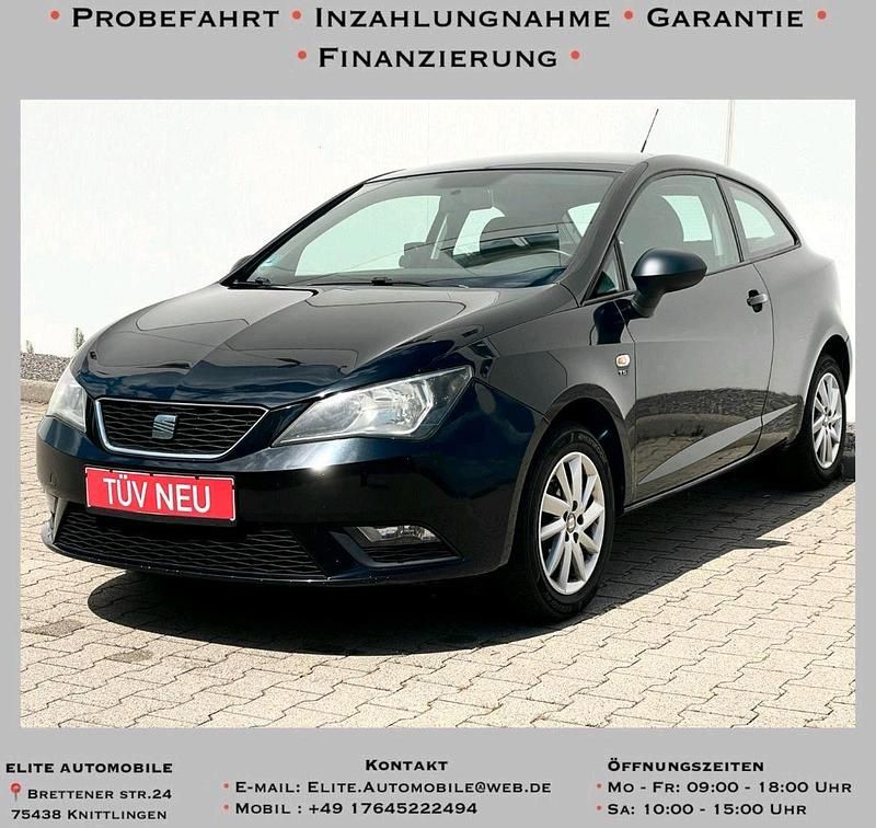 Schwarz Gebraucht 2012 Seat Ibiza Coupé | 4.590 € (Fairer Preis) - Bild 1/4