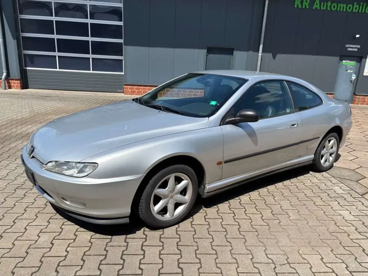 Gebraucht Peugeot 406 Coupe 1998 Silber Coupé
