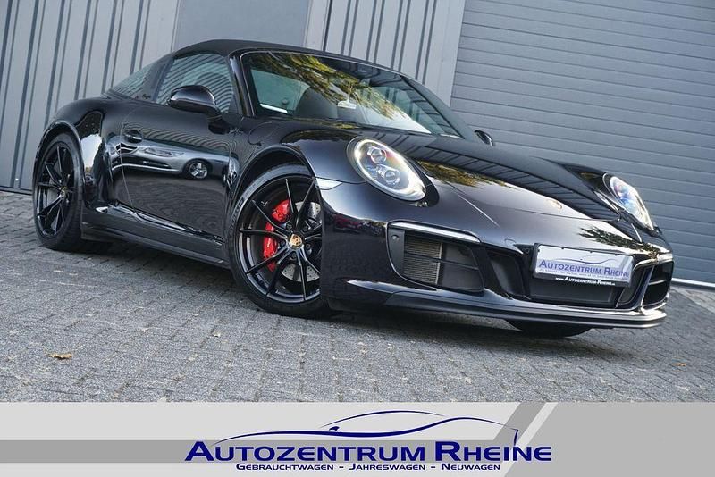 Tiefschwarz Gebraucht 2018 Porsche 911 Targa 4 Chrono Cabrio | 144.888 € (Guter Preis) - Bild 1/4