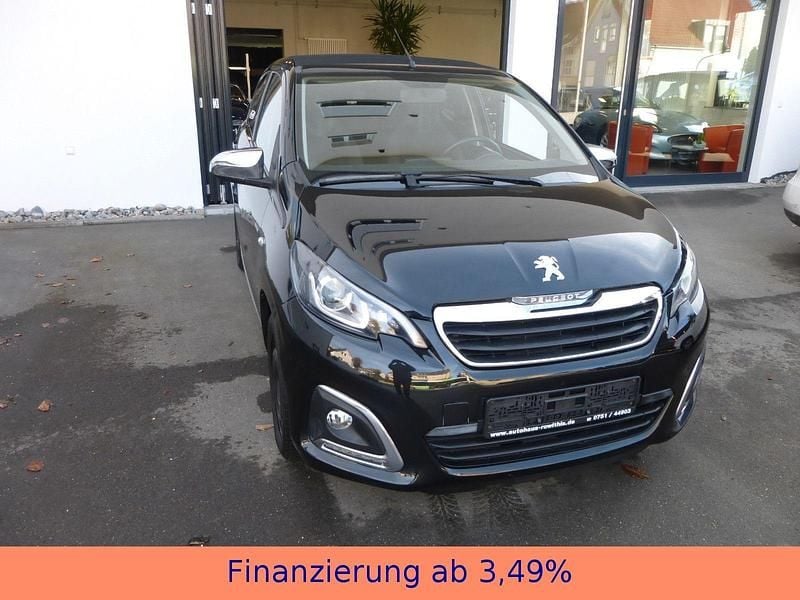 Gebraucht Peugeot 108 Style 72 PS (52 kW) 2018 Schwarz Kleinwagen
