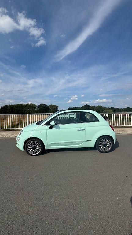 Grün Gebraucht 2016 Fiat 500C Lounge Cabrio | 7.900 € (Guter Preis) - Bild 1/4