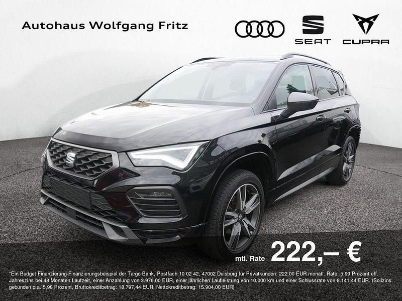 Gebraucht Seat Ateca FR 150 PS (110 kW) 2022 Schwarz SUV