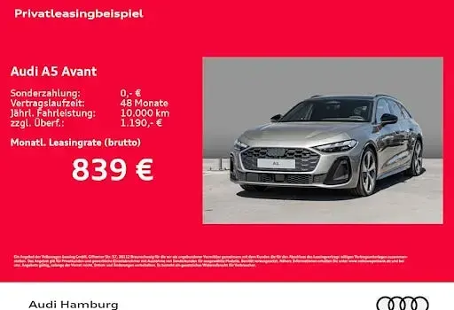 Neu Audi A5 Ambiente 204 PS (150 kW) 2026 Beige Kombi