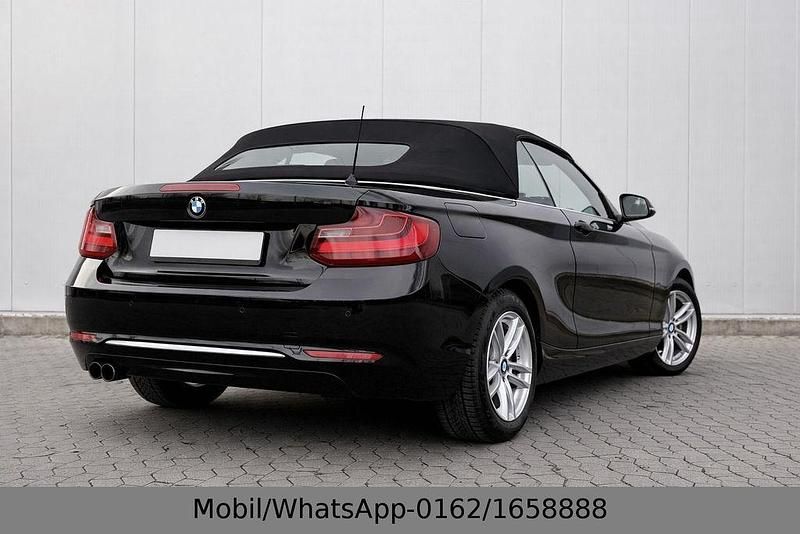 Gebraucht BMW 220 Luxury Line 184 PS (135 kW) 2017 Schwarz Cabrio