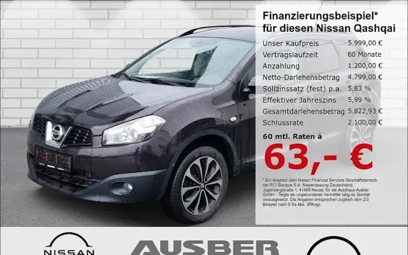 Gebraucht Nissan Qashqai Acenta 130 PS (95 kW) 2013 SUV