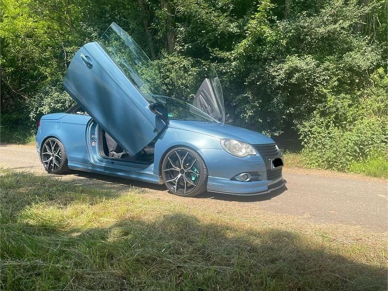 Blau Gebraucht 2006 VW Eos Cabrio | 6.400 € - Bild 1/4