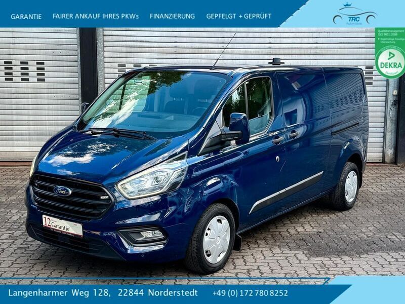Blau Gebraucht 2019 Ford Transit Custom Trend Van / Kleinbus | 13.600 € (Superpreis) - Bild 1/4
