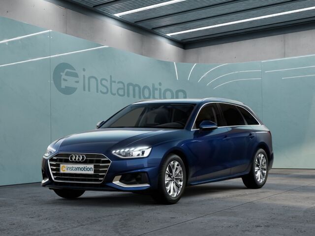 Blau Gebraucht 2024 Audi A4 Advanced Kombi | 37.550 € (Teuer) - Bild 1/2