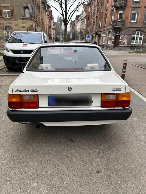 Gebraucht Audi 80 60 PS (44 kW) 1986 Weiß Limousine
