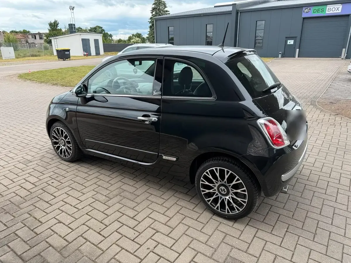 Gebraucht Fiat 500 86 PS (63 kW) 2013 Schwarz Kleinwagen