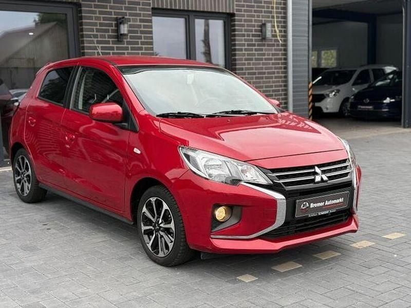 Rot Gebraucht 2020 Mitsubishi Space Star Edition+ Limousine | 13.990 € (Fairer Preis) - Bild 1/4