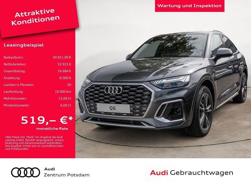 Daytonagrau perleffekt Gebraucht 2025 Audi Q5 Sportback Business SUV | 59.911 € (Teuer) - Bild 1/4