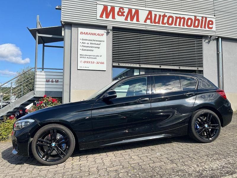 Schwarz Gebraucht 2019 BMW 120 M Sport Kleinwagen | 15.900 € (Superpreis) - Bild 1/4