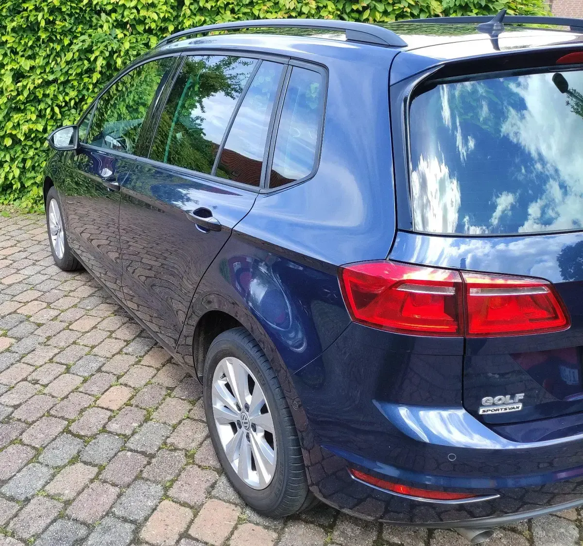 Gebraucht VW Golf Sportsvan 110 PS (80 kW) 2014 Blau Van / Kleinbus