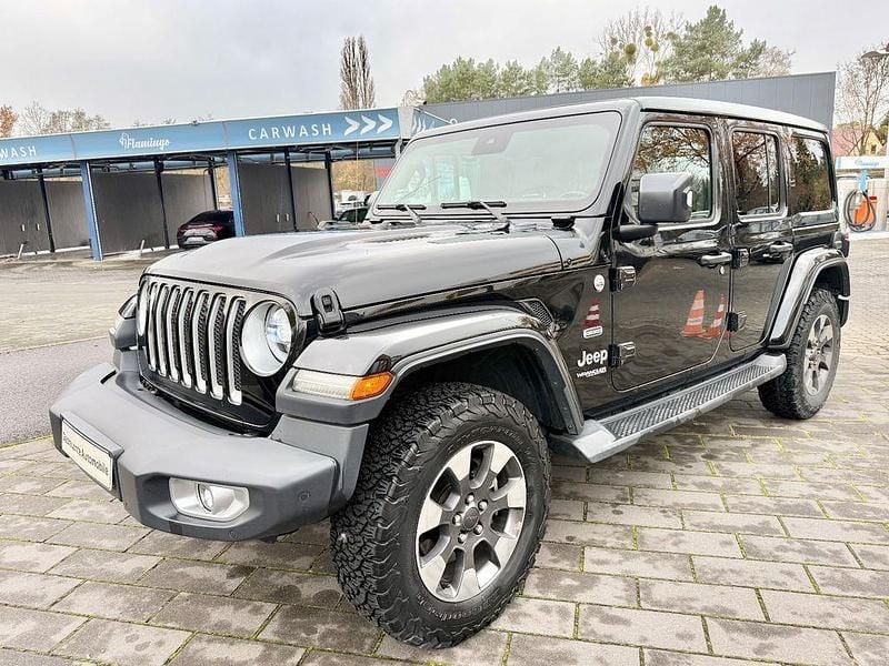 Schwarz Gebraucht 2019 Jeep Wrangler Unlimited Sahara SUV | 35.995 € (Superpreis) - Bild 1/4