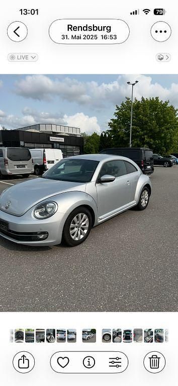 Gebraucht VW Beetle 105 PS (77 kW) 2012 Silber Kleinwagen