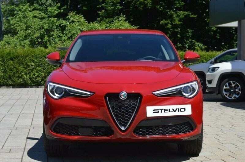Gebraucht Alfa Romeo Stelvio Super 200 PS (147 kW) 2021 Rot SUV
