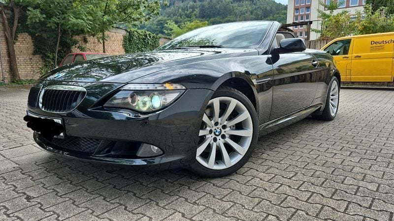Schwarz Gebraucht 2009 BMW 630 Cabriolet Cabrio | 15.499 € - Bild 1/4