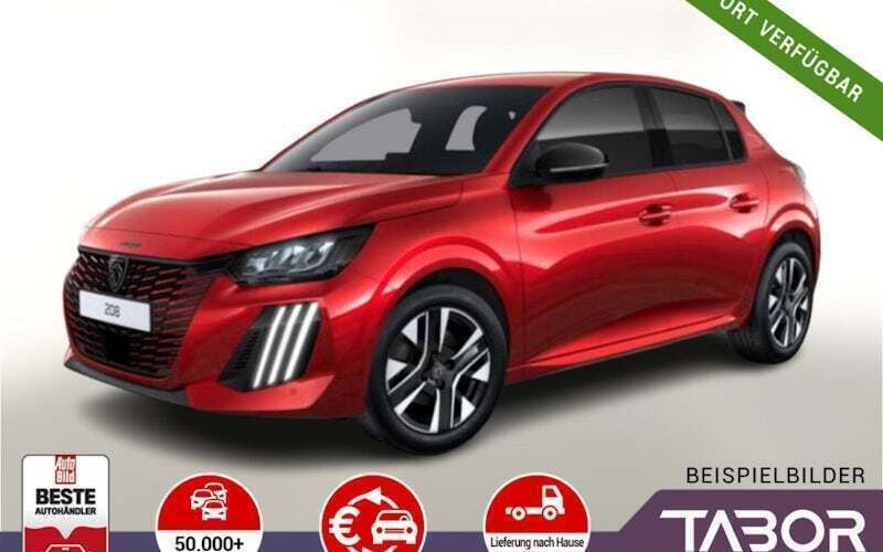 Rot Neu 2024 Peugeot 208 Allure Kleinwagen | 21.488 € (Superpreis) - Bild 1/3
