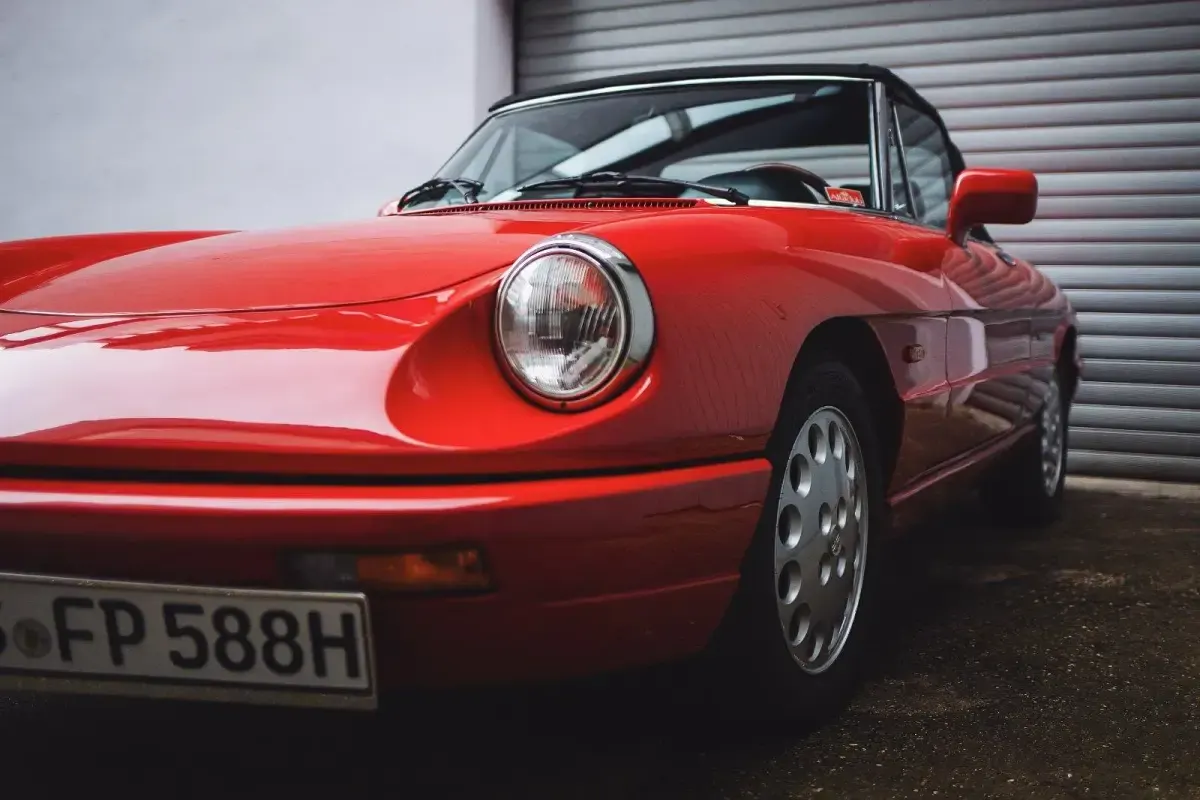Gebraucht Alfa Romeo Spider 120 PS (88 kW) 1992 Rot Cabrio