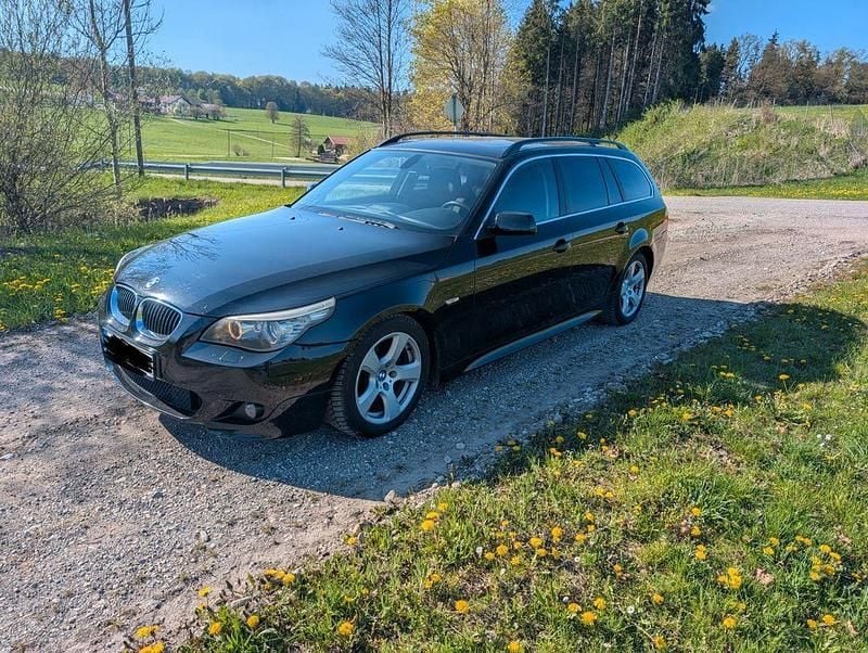 Second-hand BMW 525 197 CP (144 kW) 2008 Negru Break
