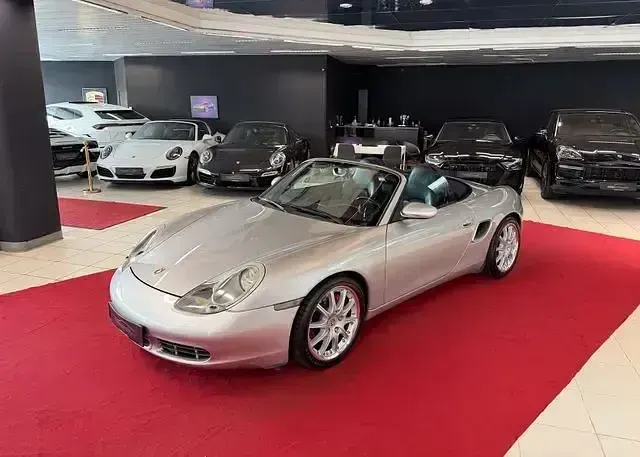 Gebraucht Porsche Boxster S 252 PS (185 kW) 2002 Silber Cabrio
