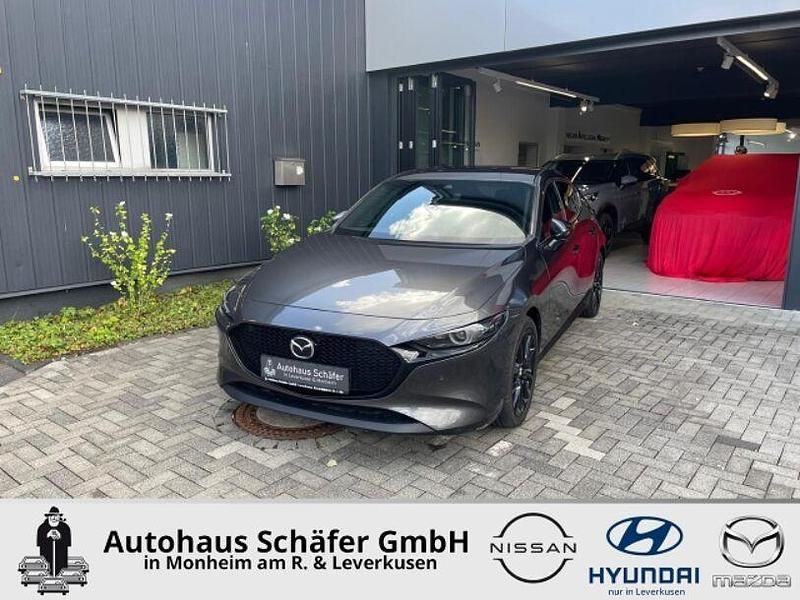 Machine grey Gebraucht 2023 Mazda 3 Selection Limousine | 22.285 € (Guter Preis) - Bild 1/4