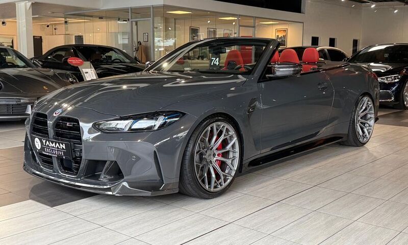Dravitgrau metallic Gebraucht 2024 BMW M4 Cabriolet Competition Edition Cabrio | 115.850 € - Bild 1/4