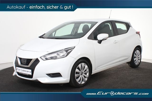 Weiß Gebraucht 2019 Nissan Micra Acenta Kleinwagen | 9.600 € (Guter Preis) - Bild 1/4