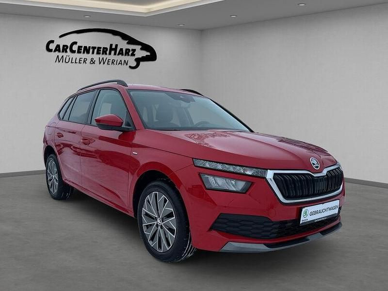 Gebraucht Skoda Kamiq Clever 110 PS (80 kW) 2021 Rot SUV