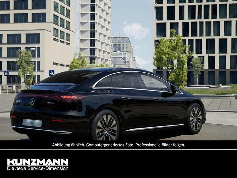 Gebraucht Mercedes EQE500 Electric Art 300 kW (408 PS) 2023 Unilack schwarz uni Limousine