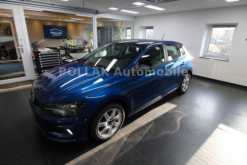 Gebraucht VW Polo Trendline 65 PS (47 kW) 2019 Blau Kleinwagen