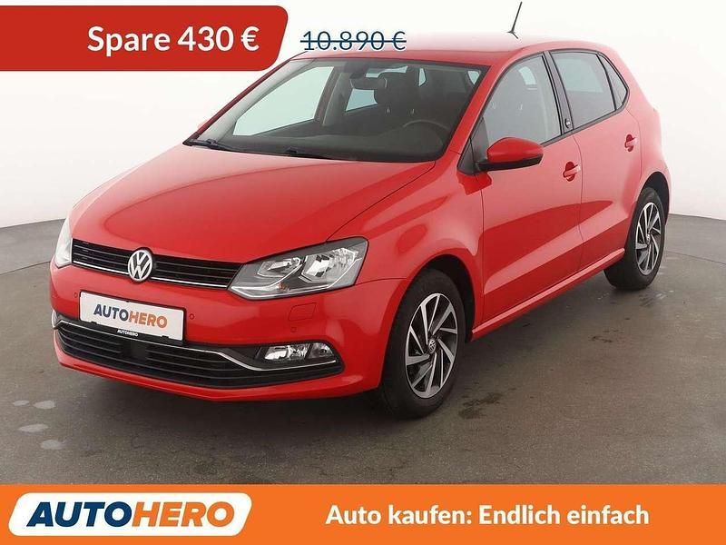 Flashrot Gebraucht 2017 VW Polo Sound Kleinwagen | 10.460 € (Fairer Preis) - Bild 1/3