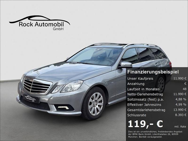 Palladiumsilber Gebraucht 2010 Mercedes E350 AMG Kombi | 11.990 € (Etwas zu teuer) - Bild 1/4