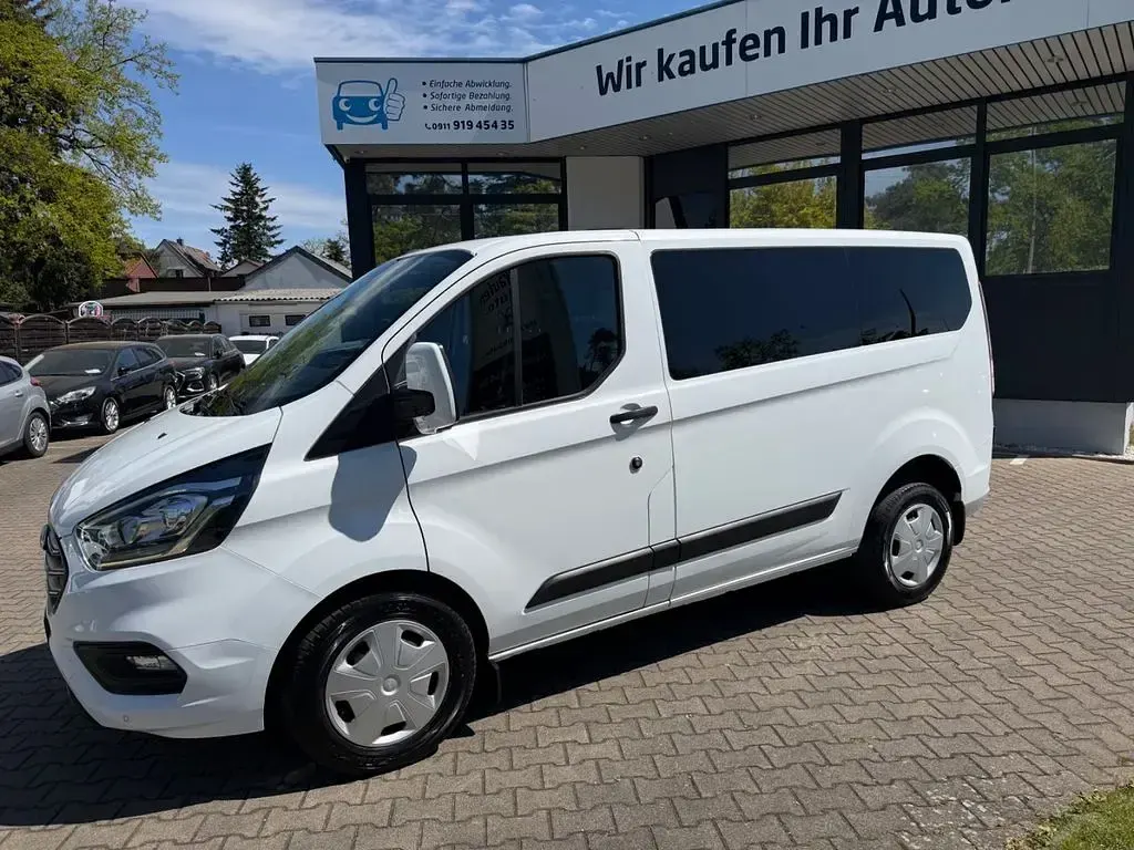 Gebraucht Ford Transit Custom 107 PS (78 kW) 2020 Weiß Van / Kleinbus