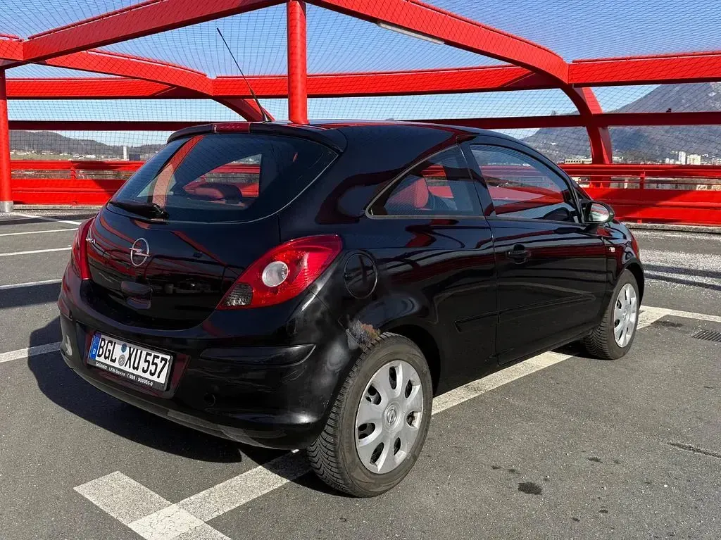 Brugt Opel Corsa 60 HK (44 kW) 2007 Sort Hatchback