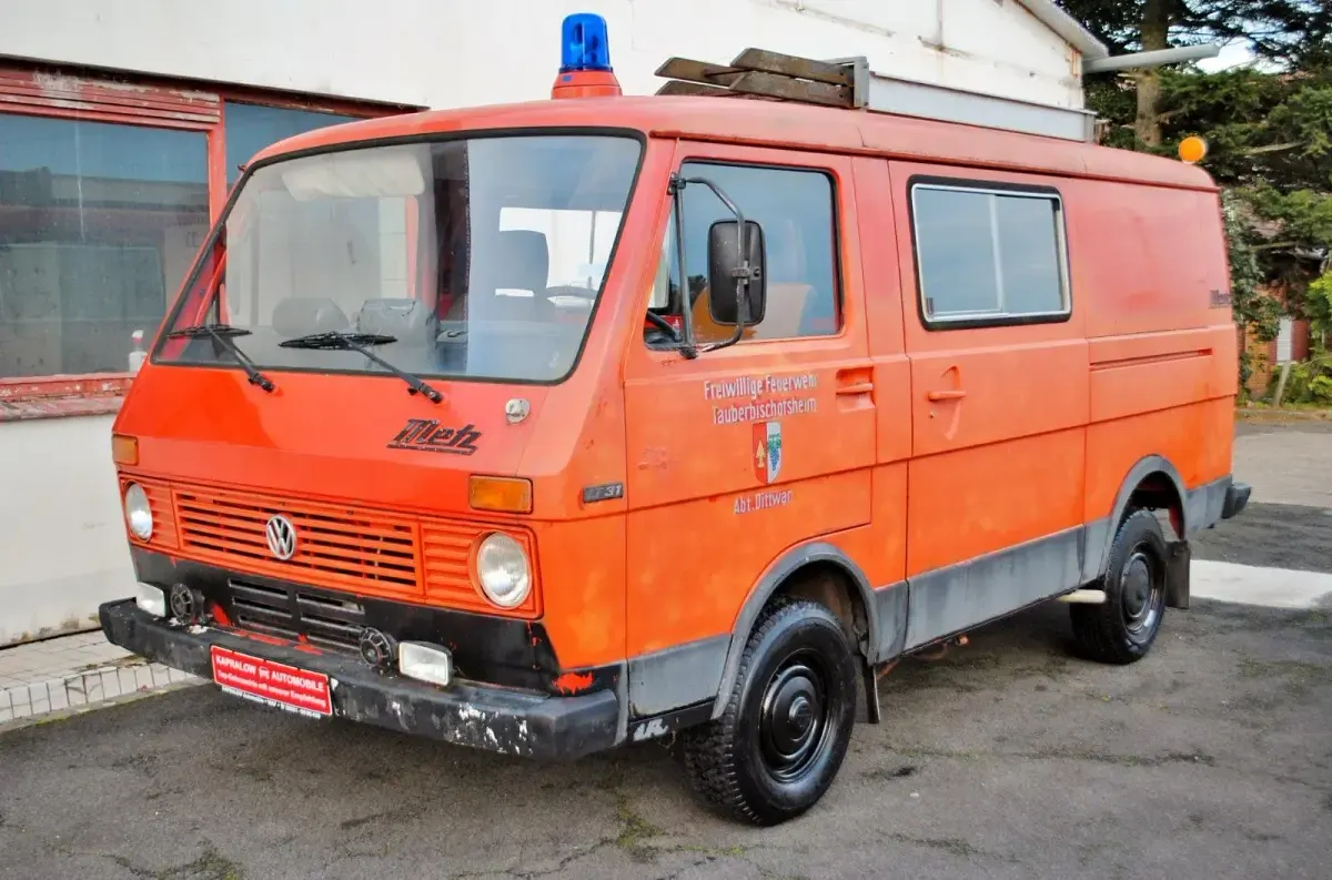 Gebraucht VW LT 75 PS (55 kW) 1982 Rot Van / Kleinbus